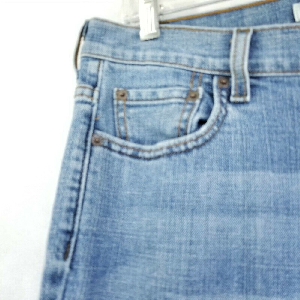Levis 515 Bootcut10 Medium Wash Blue Jeans Stretch - Picture 3 of 12